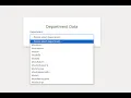 Dropdown Lists Using PHP MYSQL PDO
