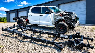 I REPLACED THE FRAME ON MY 2024 TOYOTA TUNDRA TRD PRO!!!
