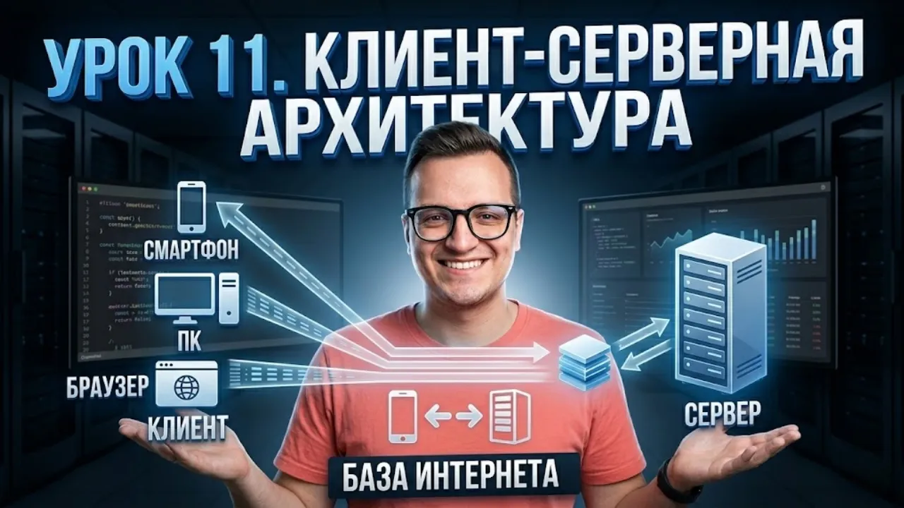 Тестировщик с нуля / Урок 11. Клиент-серверная архитектура. Веб-сайт, веб-приложение и веб-сервис