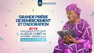 QUICONQUE VIT ET CROIT EN JESUS-CHRIST NE MOURRA JAMAIS(ACTE 2) - 20 09 2026