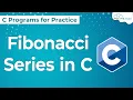 TRICK to Print Fibonacci Series in C hindi C Program to Print First n Fibonacci Numbers