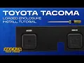 How to Install KICKER 51KTDL7T102 Tacoma Subwoofer Box - Full Step-by-Step Guide 2005-2023