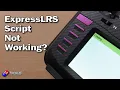 Why does my ExpressLRS LUA script hang