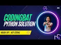 CodingBat Solution Python - Warmup1 Not-String