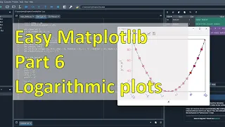 Easy Matplotlib Part 6 How to make Logarithmic plots