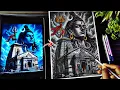 Lord Shiva Drawing With Kedarnath Temple Mahadev Drawing Sketch Part 2 Sawan Special