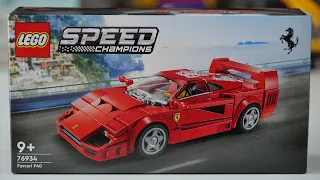 LEGO Speed Champions 76934 Ferrari F40 - LEGO Speed Build Review