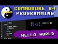 Commodore 64 Programming Part 2 Hello World