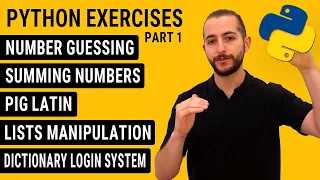 Learn Python Programming With 5 Beginner Python Exercises 2h FREE Python Tutorials