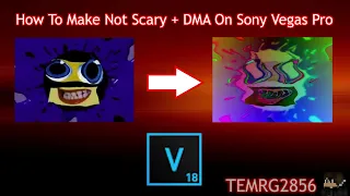 how to make not scary dma on sony vegas pro