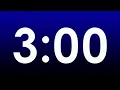 3 Minute Interval Timer 20 Rounds No Rest No Music No Nonsense