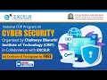 National Faculty Development Program on Cyber Security Day 9 ExcelR