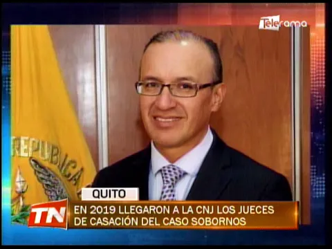 En 2019 llegaron a la CNJ los jueces de casación del caso sobornos