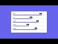 Animated Skills Bar UI Design using only HTML CSS