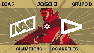 LOUD x NAVI (Mapa 3: Bind) | VALORANT Champions Los Angeles