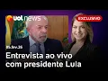 Lagu Lula ao vivo no UOL: Daniela Lima entrevista presidente - veja completo; falas de Moraes e+ notícias