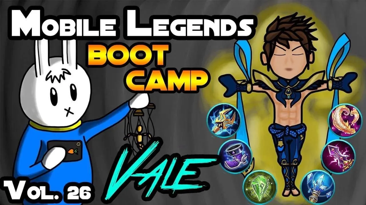 VALE - TIPS, ITEMS, SPELL, EMBLEMS, TRICKS, AND GUIDE - MGL MOBILE LEGENDS BOOT CAMP VOLUME 26