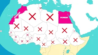 ALL Countries With Dunkin Donuts in 2025