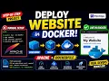 Deploy Website Using Docker Apache Docker Hub Dockerfile Step-by-Step Project
