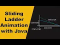 Sliding Ladder animation using Multithreading and Graphics Programming in Java - Animation in Java
