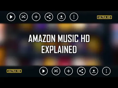 Download MP3 What is AMAZON MUSIC HD?