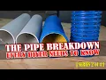 Best Pipe for French Drains Differences Explained Series 2 of 4