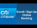 Register for Online Access - Citibank Enroll citi com