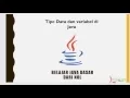 Tipe Data dan Variabel di Java