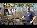 How to Remove the String Trimmer Head Ryobi 18v Model