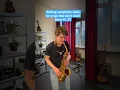 Download Lagu If Stereo Hearts had an improvised Saxophone solo 🎷🎷 (Adam Levine and Gym Class Heroes) #shorts
