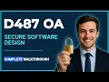 WGU D487 OA - 100 Pass Guide for Secure Software Design