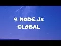 9 Node js global Node js tutorial for beginners in bangla