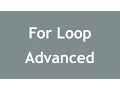 Learn PHP 5 In Arabic - For Loop Advanced