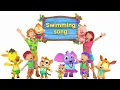 Swimming Song, Family At The Pool & Kindergarten Rhyme for Babies