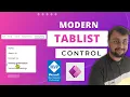 Modern Tablist Control for Tabs Left Navigation in Power Apps
