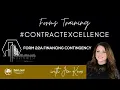 Form 22A and 22AR Guide to Financing Contingencies Dive into Contracts Excellence with Jen Knox