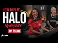 How To Play Halo By Beyonce Beginner Piano Lesson