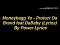 Moneybagg Yo - Protect Da Brand feat.DaBaby (Lyrics)