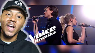 Download AMERICAN REACTS To Albina vs. Filip - “Lovely” | Battles | The Voice Croatia | Season 3 MP3