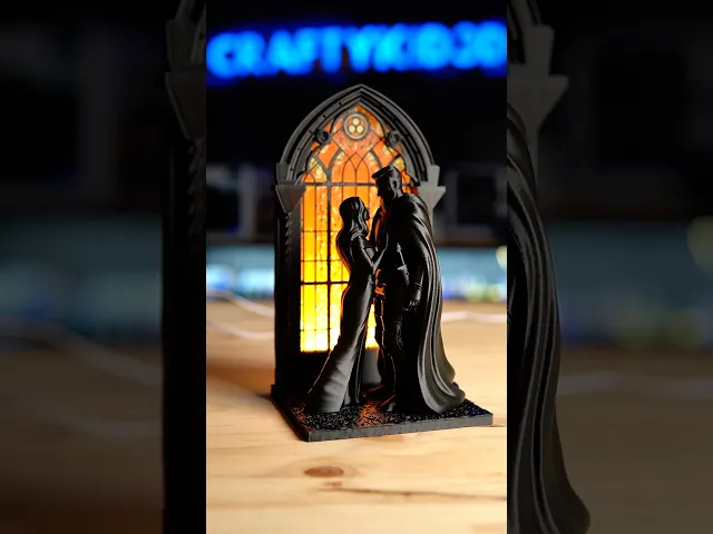 Royal Lovers Stained Glass Display video thumbnail