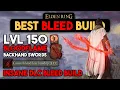 Elden Ring Backhand Blade BLEED Build - OP Bleed Build to Destroy DLC Bosses