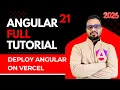 Angular 21 Tutorial in Hindi Vercel Deployment for Angular Project