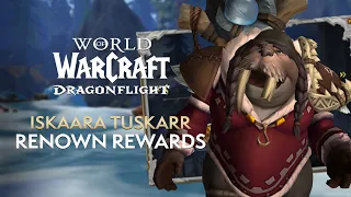 Iskaara Tuskarr Renown REWARDS More Dragonflight