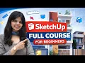 SketchUp Full Course for Beginners Interior Exterior Design with Enscape 6 Hour Masterclass