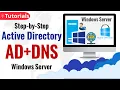 Step-by-Step Active Directory DNS Setup on Windows Server