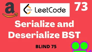 Leetcode 449 Serialize and Deserialize BST Python DFS Preorder traversal