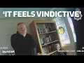 Watch monster funeral director s angry reaction to being arrested