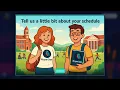 Make a schedule and get started