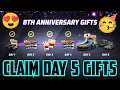 Asphalt Legends - CLAIM DAY 5 GIFTS 8th Anniversary REWARDS