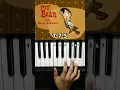 Mr. Bean Cartoon Intro Song (Piano Tutorial) #pianotutorial #shorts